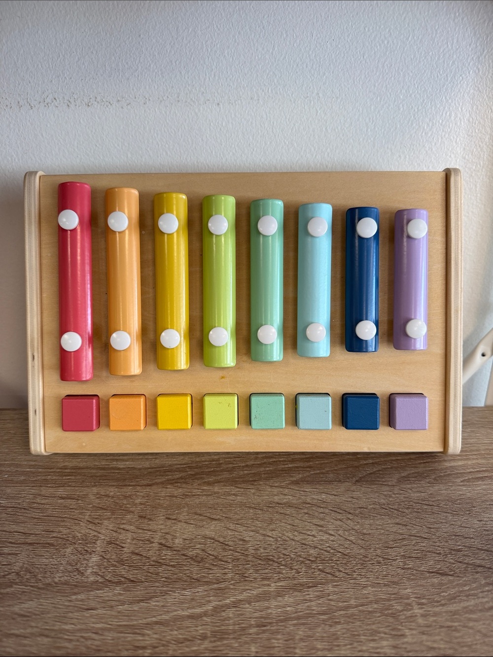 Kiwi Co Panda Crate Wooden Piano Xzylophone Musical Toy